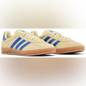 Adidas Gazelle Men's Sneakers - lemon and Blue